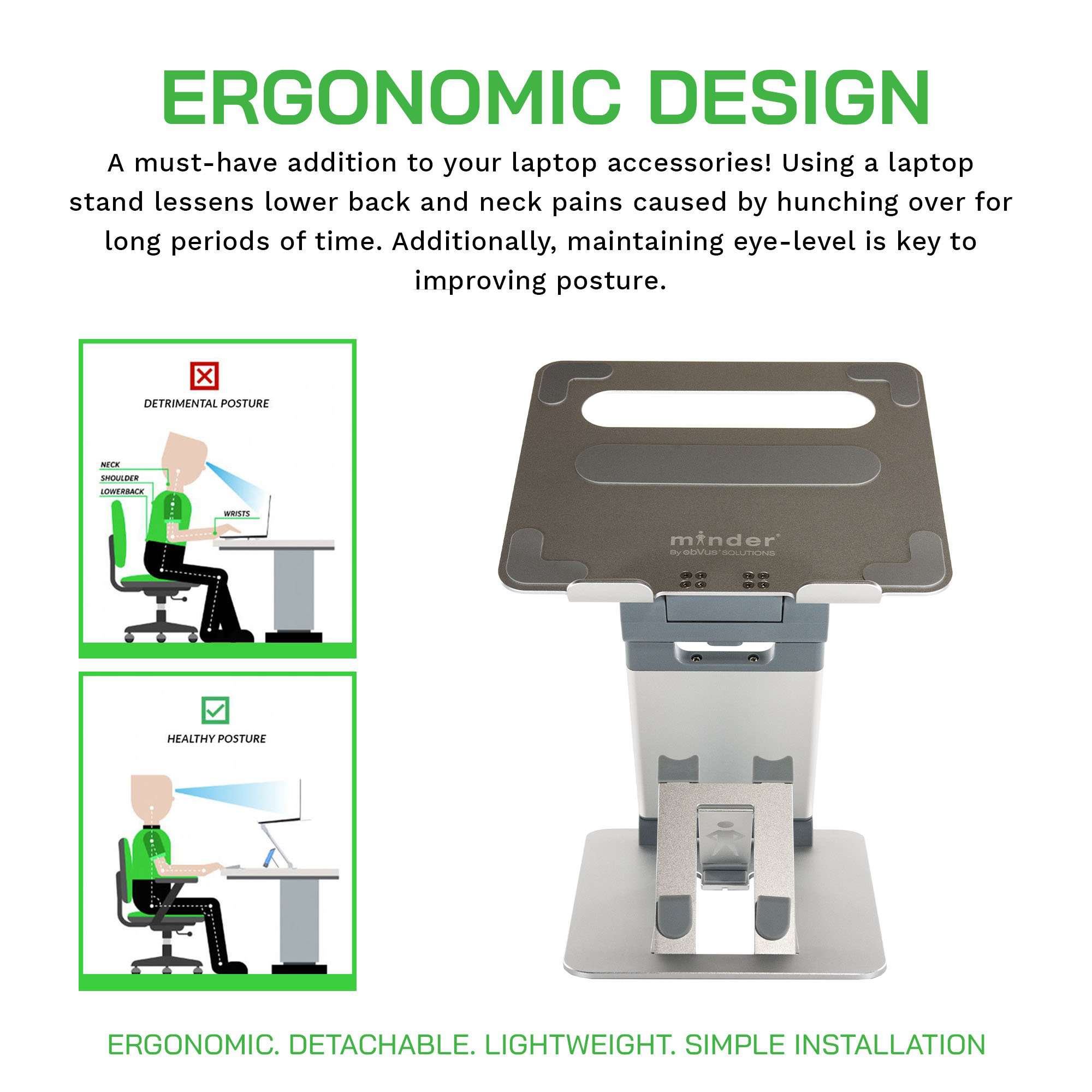 Design of New Laptop Tower with SmartphoneStand